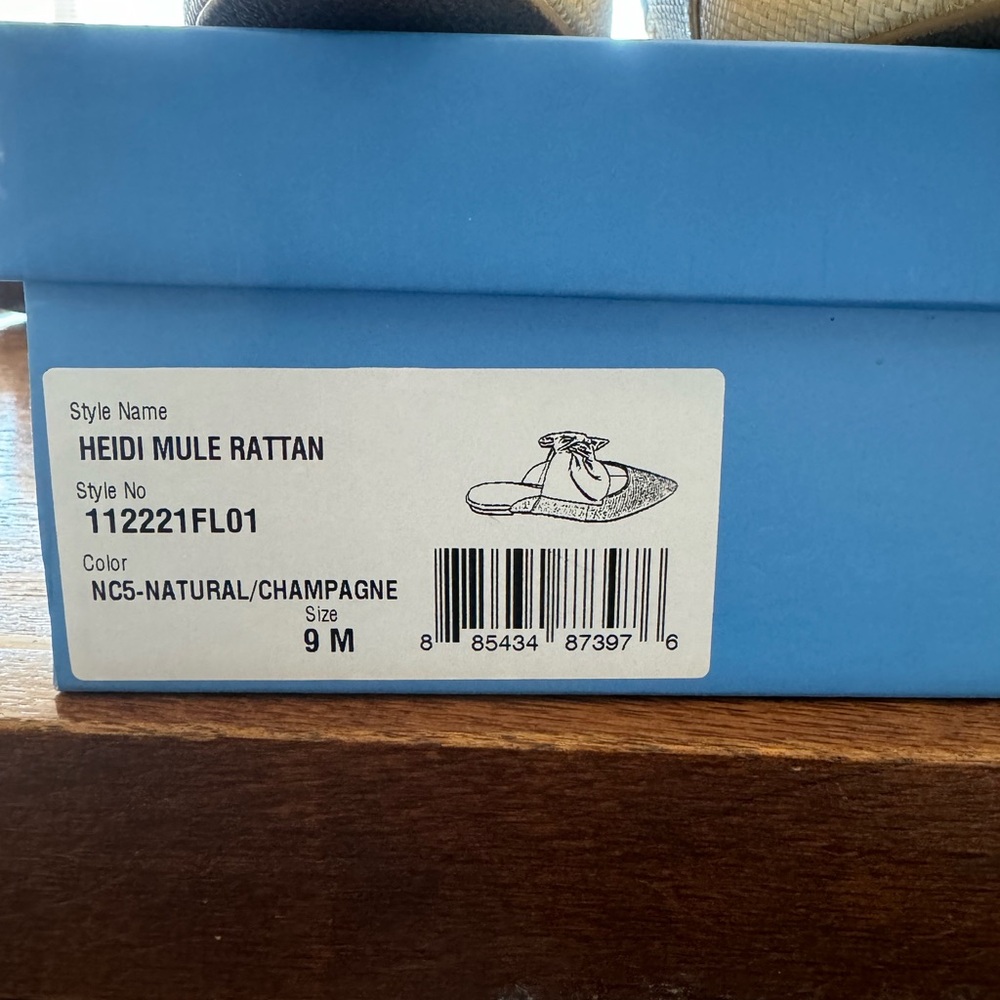 JACK ROGERS HEIDI MULE RATTAN - Picture 5 of 5